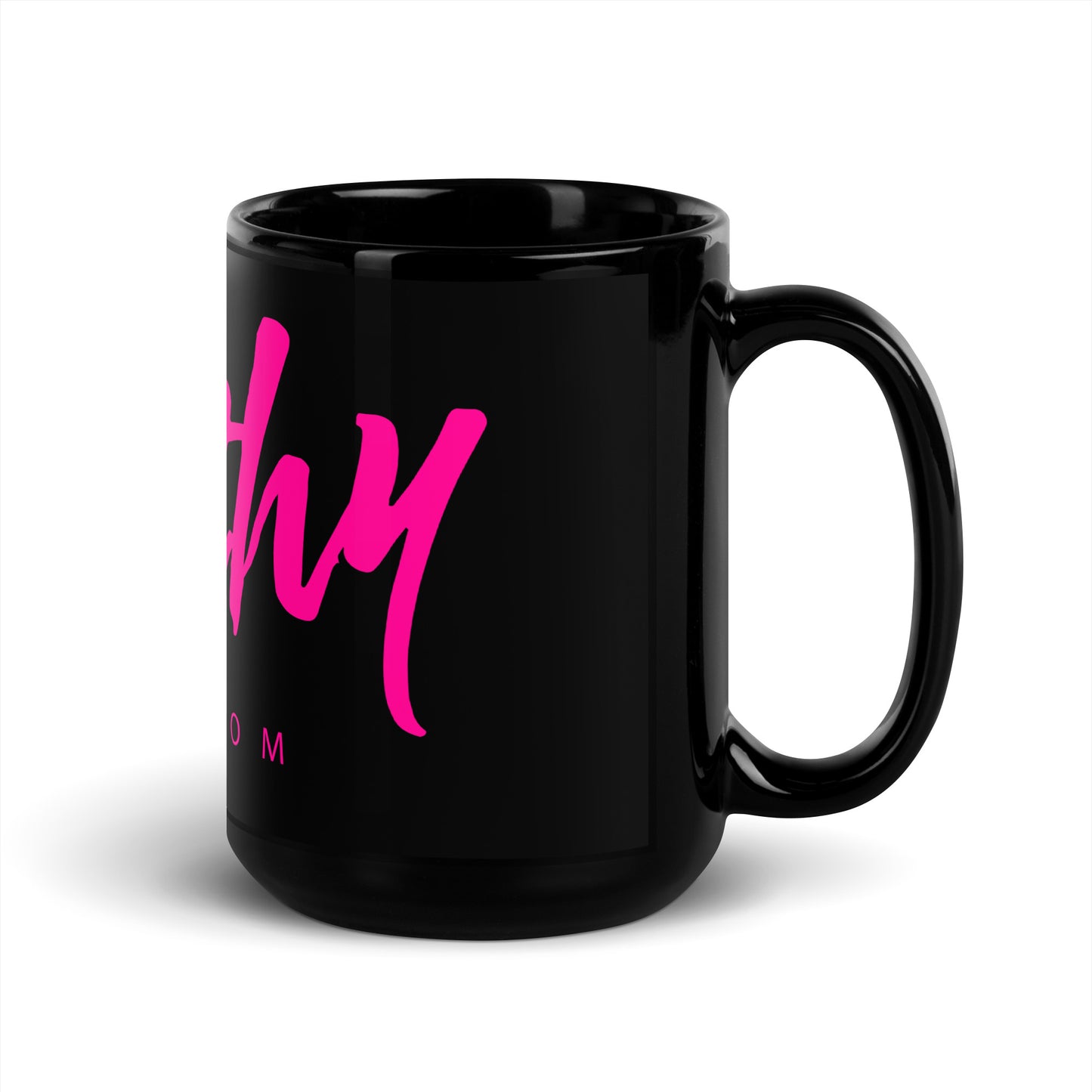 Black Glossy Mug